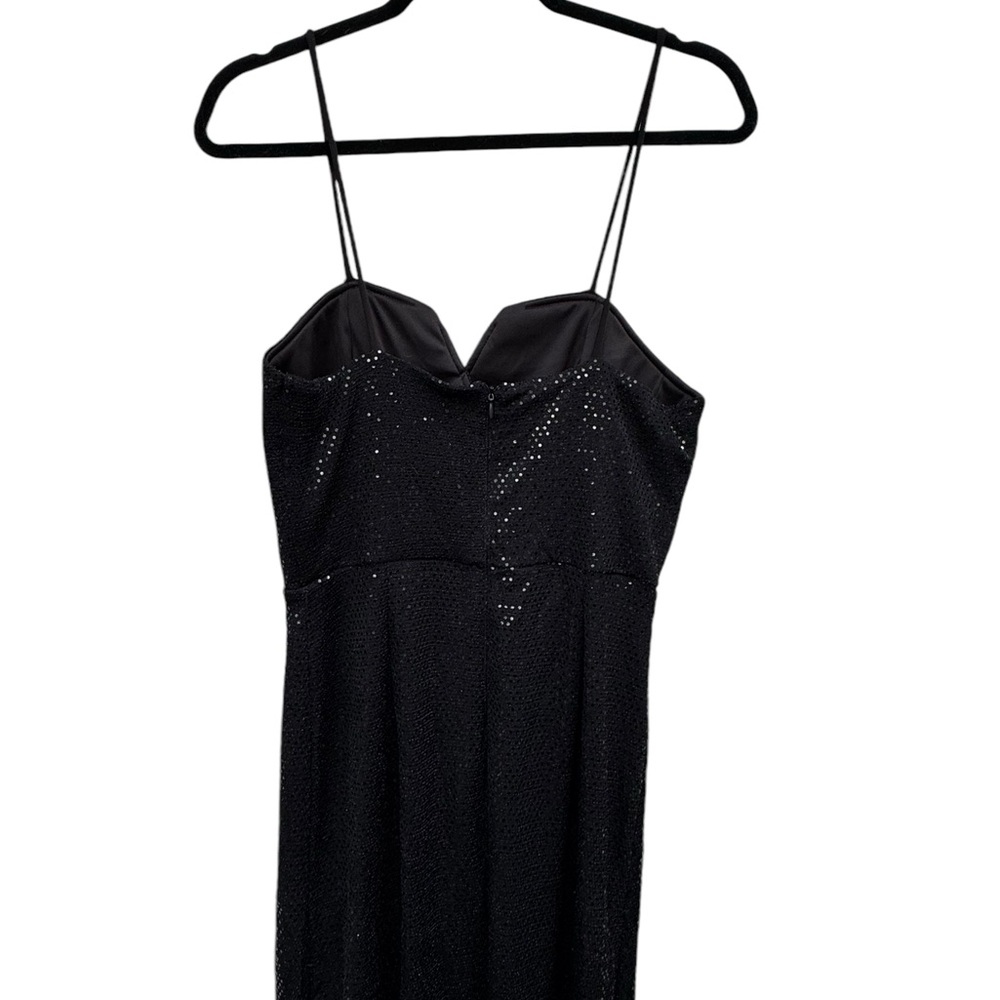 Alexa B Nites Black Sequin Dress size 10 - Picture 10 of 10